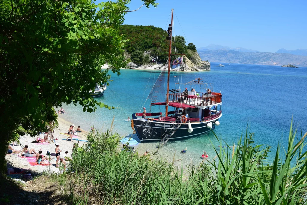 bbq boat trip corfu 6