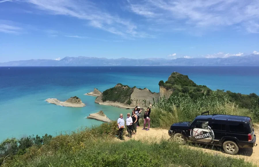 luxury jeep safari northwest corfu 6
