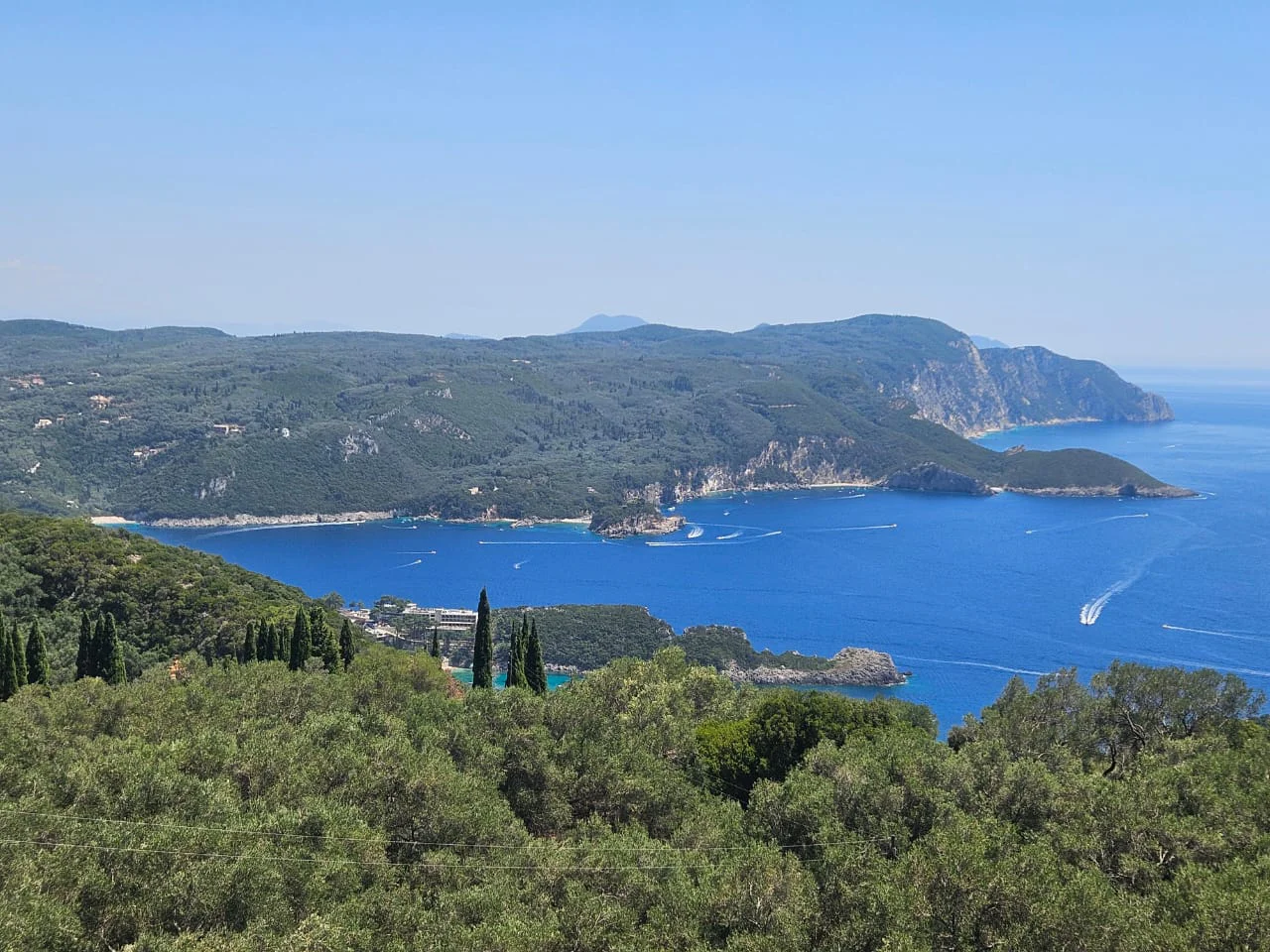 north corfu magic traditional lunch boat cruise 26